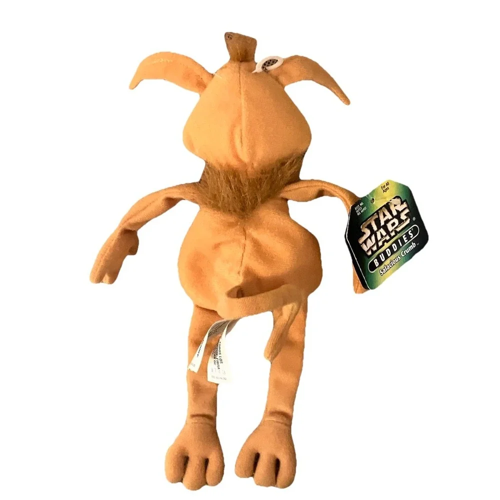 SALACIOUS‎ CRUMB Bean Bag Plush w Tags Star Wars Buddies Kenner Hasbro 1997 NWT